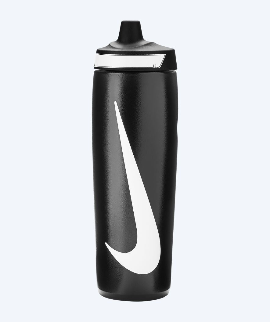Nike Trinkflasche - Refuel - Schwarz/Weiss