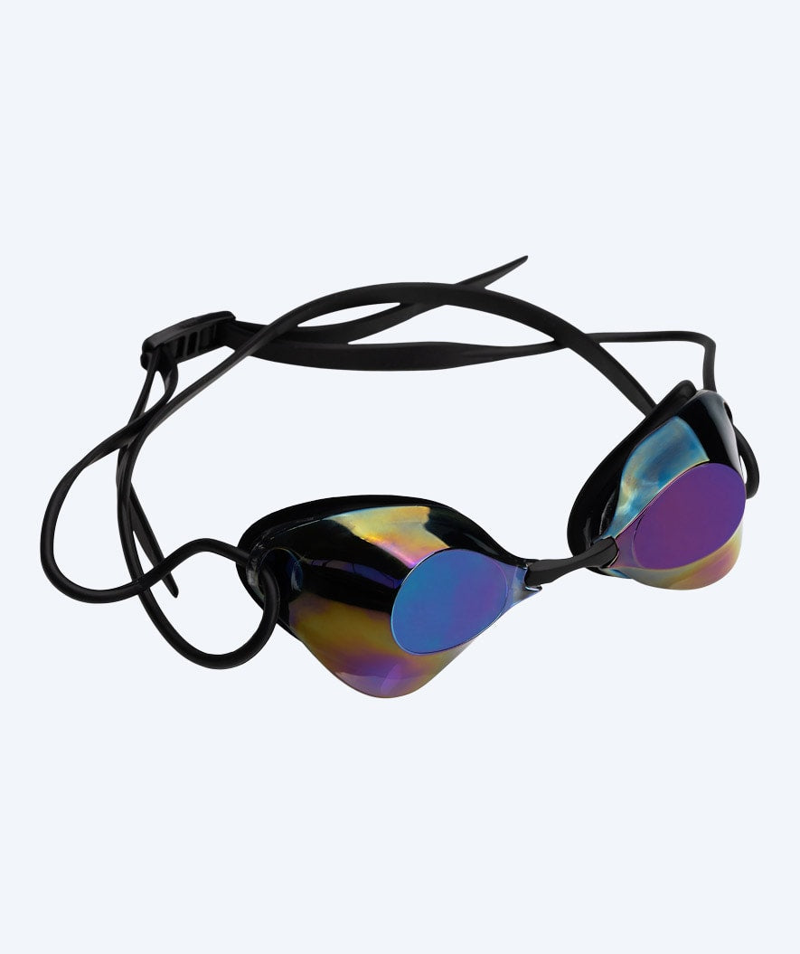 Watery Schwimmbrille - Stealth Mirror - Schwarz/Gold