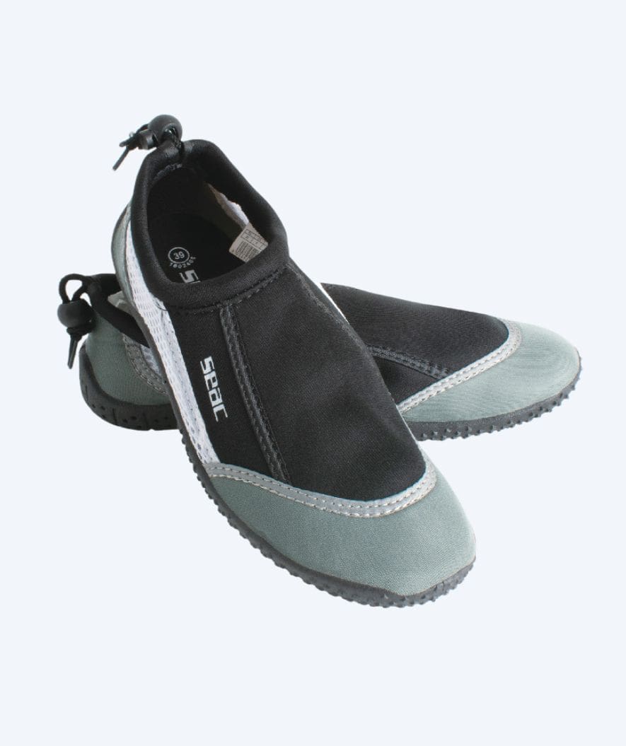 SEAC Schwimmschuhe für Erwachsene - Reef - Schwarz/Grau