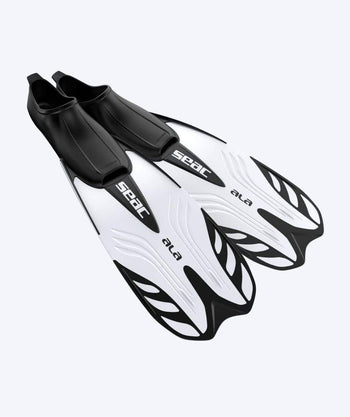 SEAC Taucherflossen für Erwachsene - Ala - Schwarz/Weiß