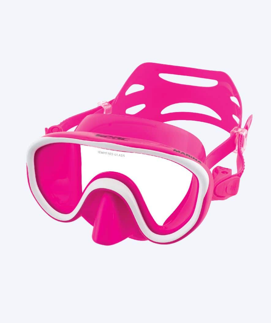 SEAC Tauchmaske für Kinder (3-6) - Marina - Rosa/Weiss