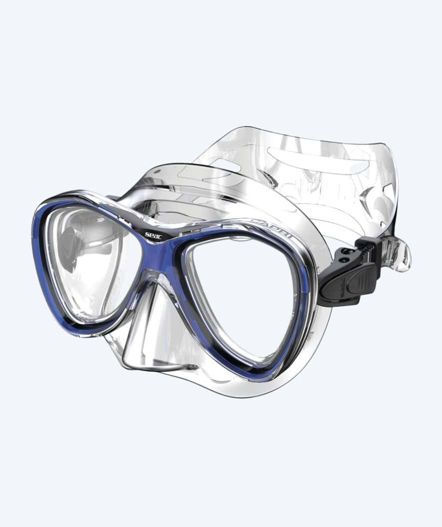 SEAC Tauchmaske für Erwachsene - Capri Silicone - Donkerblau