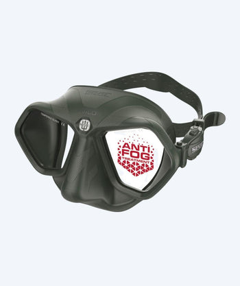 SEAC Tauchmasken für Erwachsene - Wild - Dunkelgrün