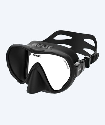 SEAC Tauchmaske für Erwachsene - X-Frame - Schwarz
