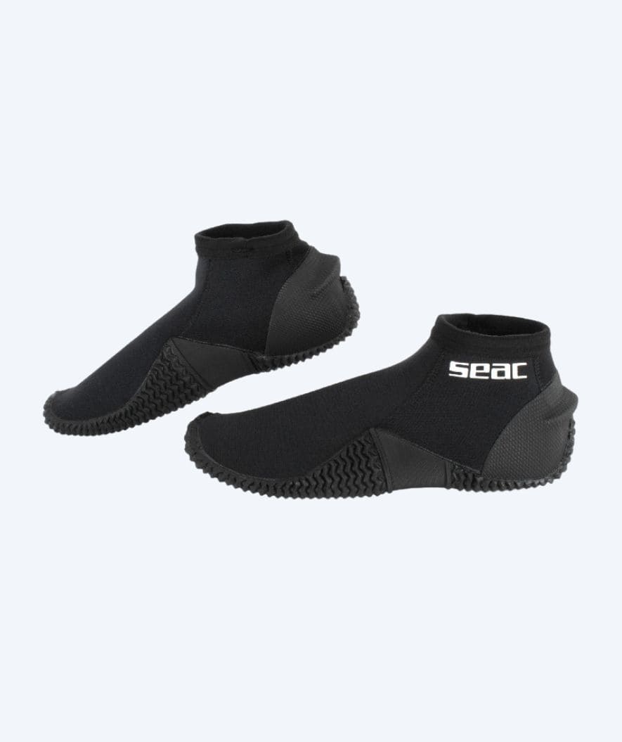 SEAC Neoprenschuhe für Erwachsene - Tropic - Schwarz