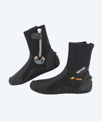 SEAC Neopren Füsslinge für Erwachsene - Basic - Schwarz