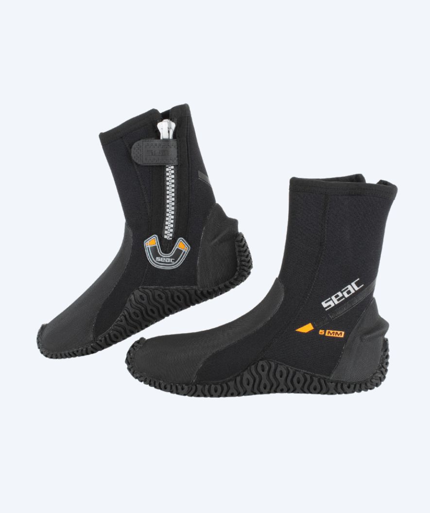 SEAC Neopren Füsslinge für Erwachsene - Basic - Schwarz