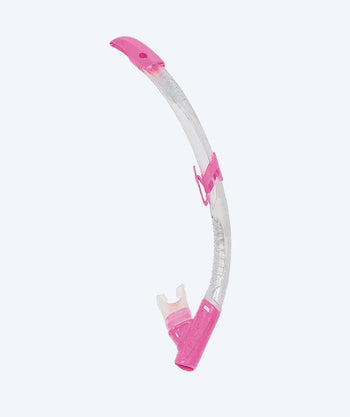 Aqualung Semi-Dry Schnorchel für Erwachsene - Airflex - Hellrosa/klar