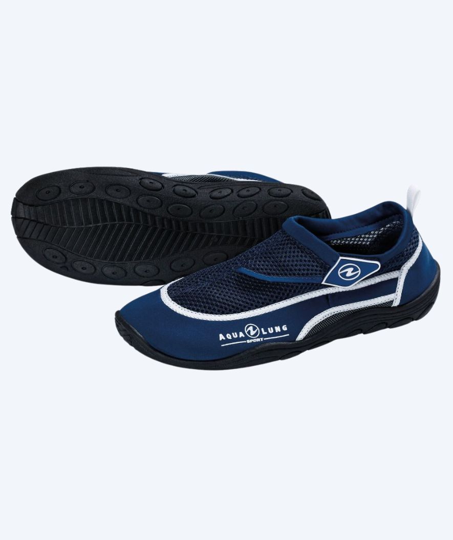 Aquasphere Schwimmschuhe für Erwachsene - Venice - Dunkelblau/Weiss