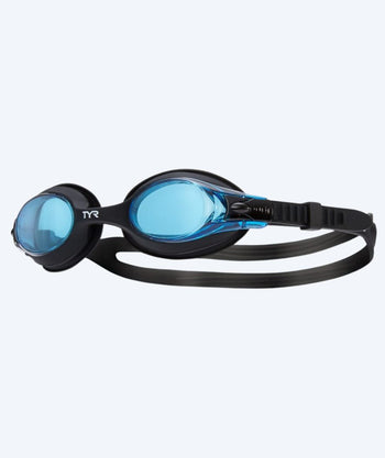 TYR Schwimmbrille für Kinder - Swimple - Schwarz/Blau