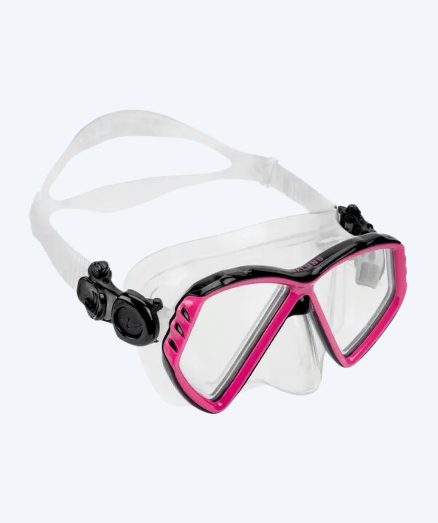 Aqualung Tauchmaske für Kinder (4-12) - Cub - Schwarz/rosa