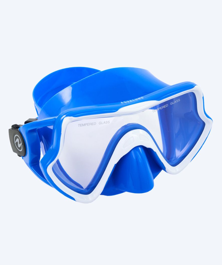Aqualung Tauchmaske für Erwachsene - Trooper - Blau/weiss
