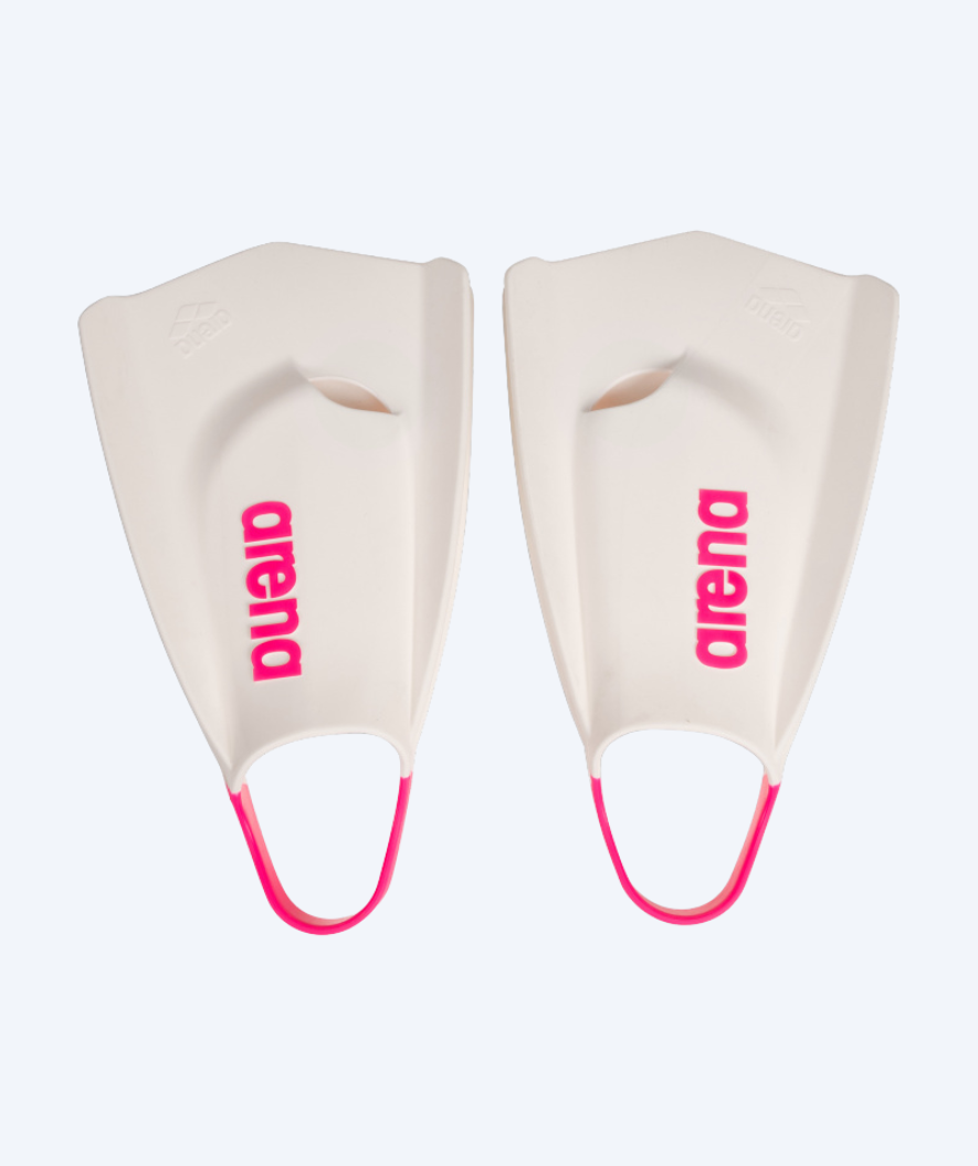 Arena Schwimmflossen - Powerfin Pro || - Weiß/rosa