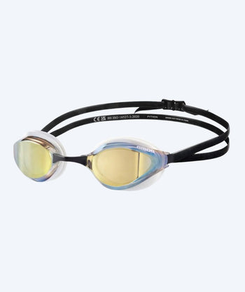 Arena Elite Schwimmbrillen - Python - Schwarz/Gold (Mirror-Linse)