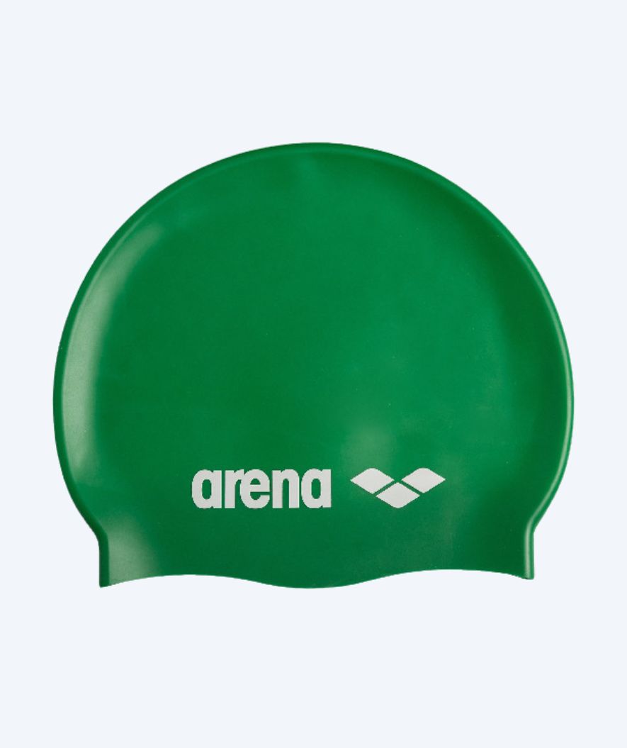 Arena Badekappe - Classic Silicone - Grün