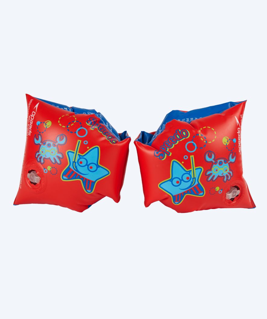 Speedo Schwimmflügel für Kinder (2-6) - Sea Squad - Rot/blau