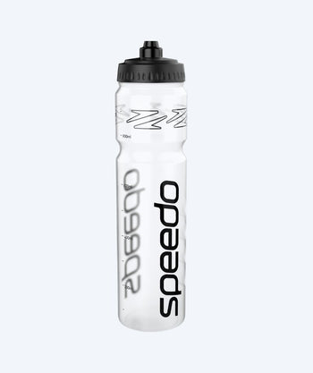 Speedo Trinkflasche - 1LTR - Klar/schwarz
