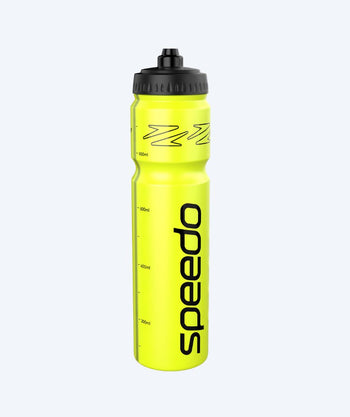 Speedo Trinkflasche - 1LTR - Gelb/Schwarz