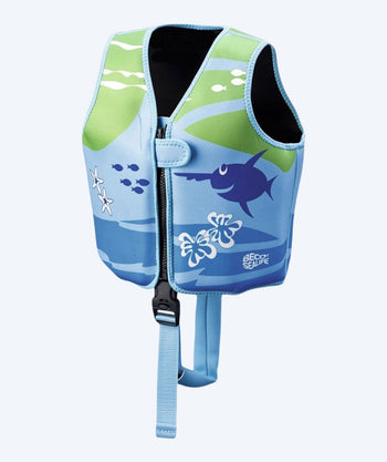 Beco Schwimmweste für Kinder (1-6 Jahree) - Sealife - Hellblau/Grün