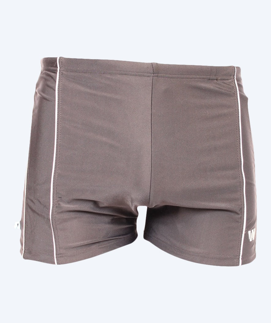 Mirou Badehose für große Herren - 250s - Schwarz/weiß