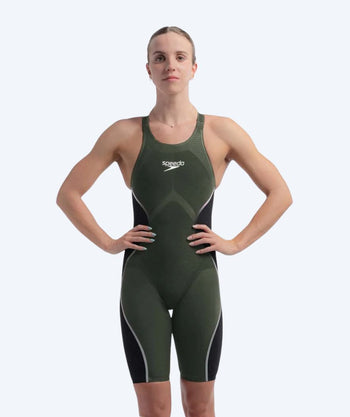 Speedo Wettkampfanzug für Damen - LZR Pure Intent 2.0 - Dunkelgrün/Schwarz
