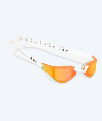 Watery Schwimmbrille - Instinct Mirror - Weiss/Gold