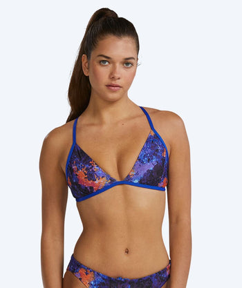 TYR Bikini Oberteil für Damen - Durafast Elite - Lila/Orange