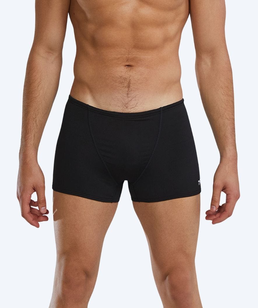 TYR Trunks für Herren - Durafast Elite Solid - Schwarz