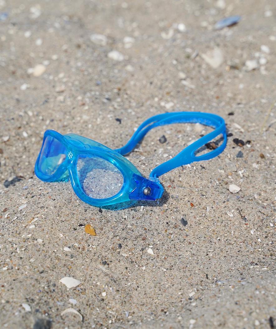 Watery Schwimmbrille für Kinder - Wilton - Atlantic Blau/klar