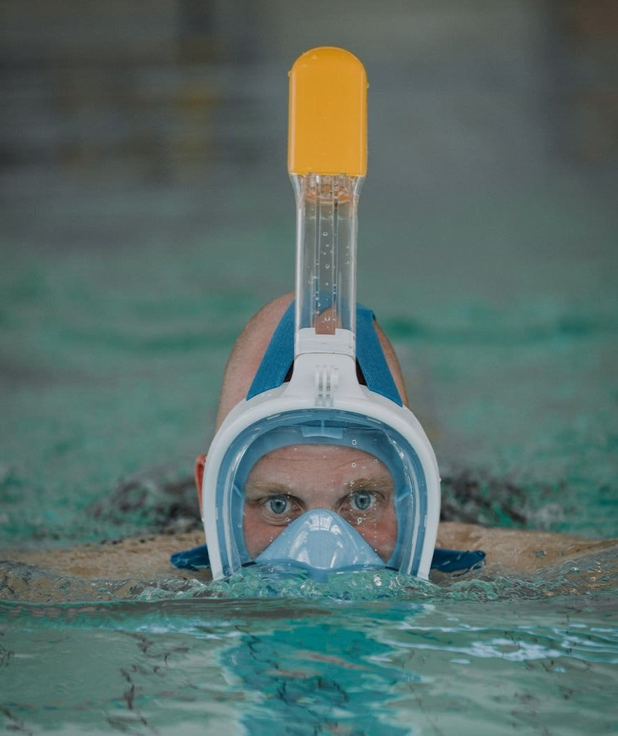 Watery Vollgesichts-Tauchmaske für Erwachsene - Schwarz