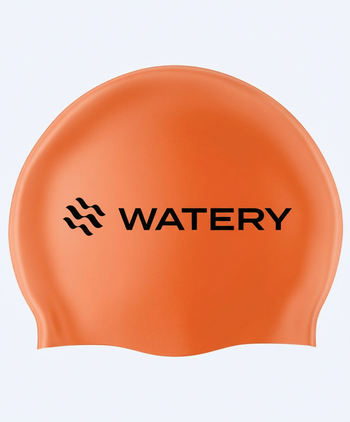 Watery Badekappe (Ab 10 Jahren) - Signature - Orange