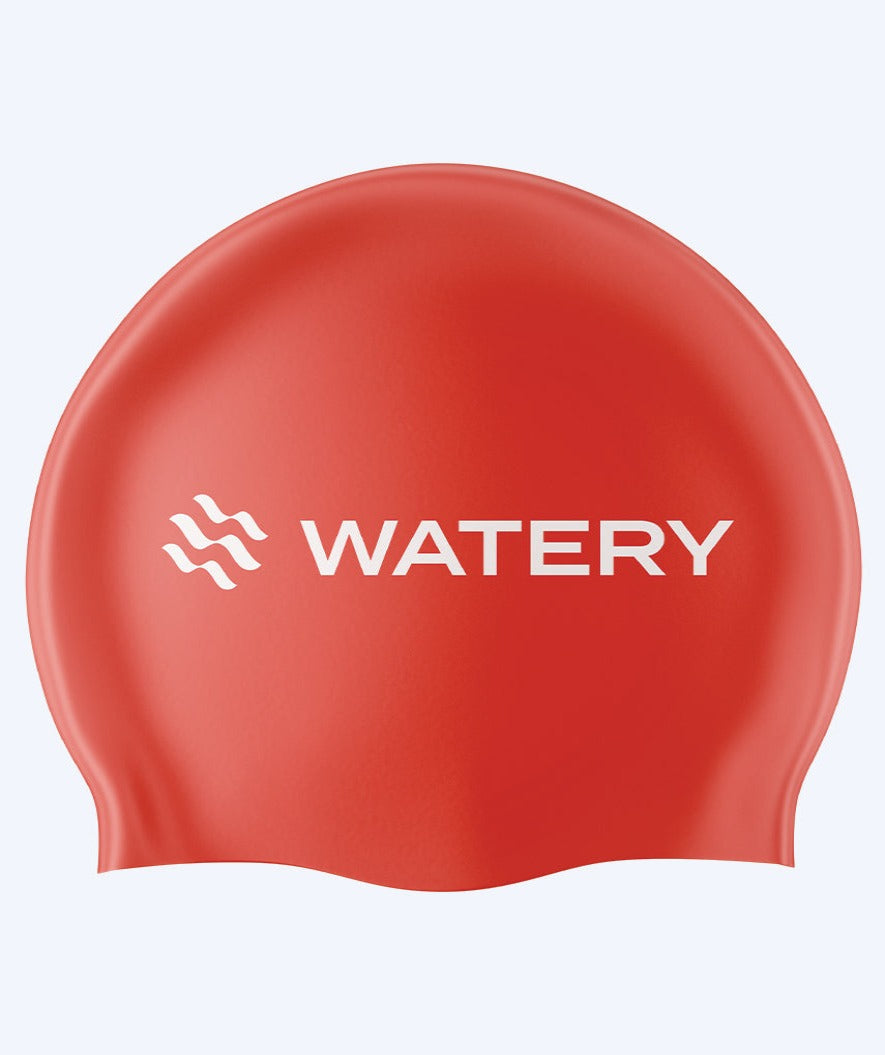 Watery Badekappe (Ab 12 Jahren) - Signature - Rot