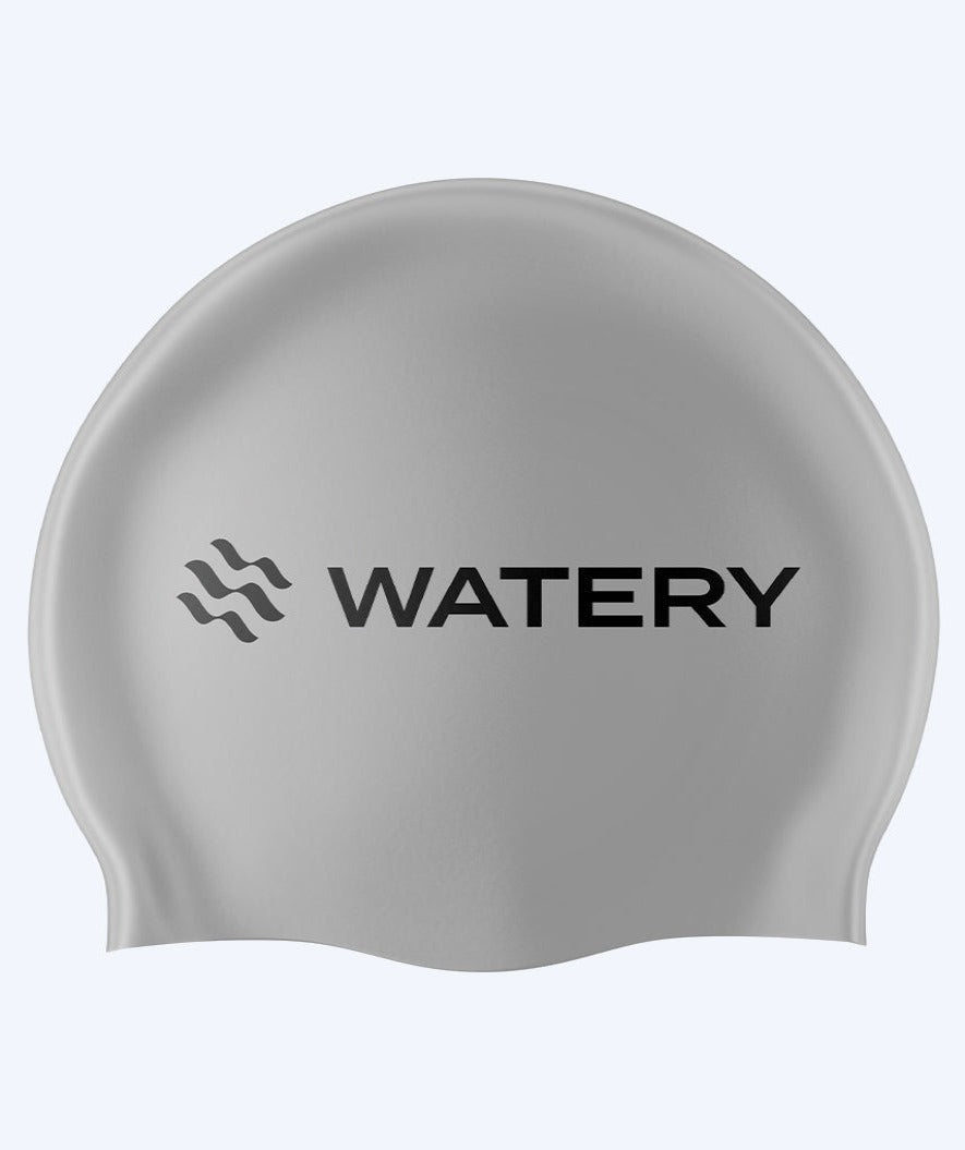 Watery Badekappe (Ab 10 Jahren) - Signature - Silber