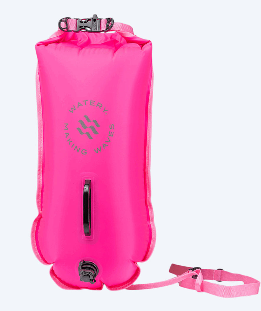 Watery Schwimmboje - Swim Buoy & Dry Bag 28L - Pink