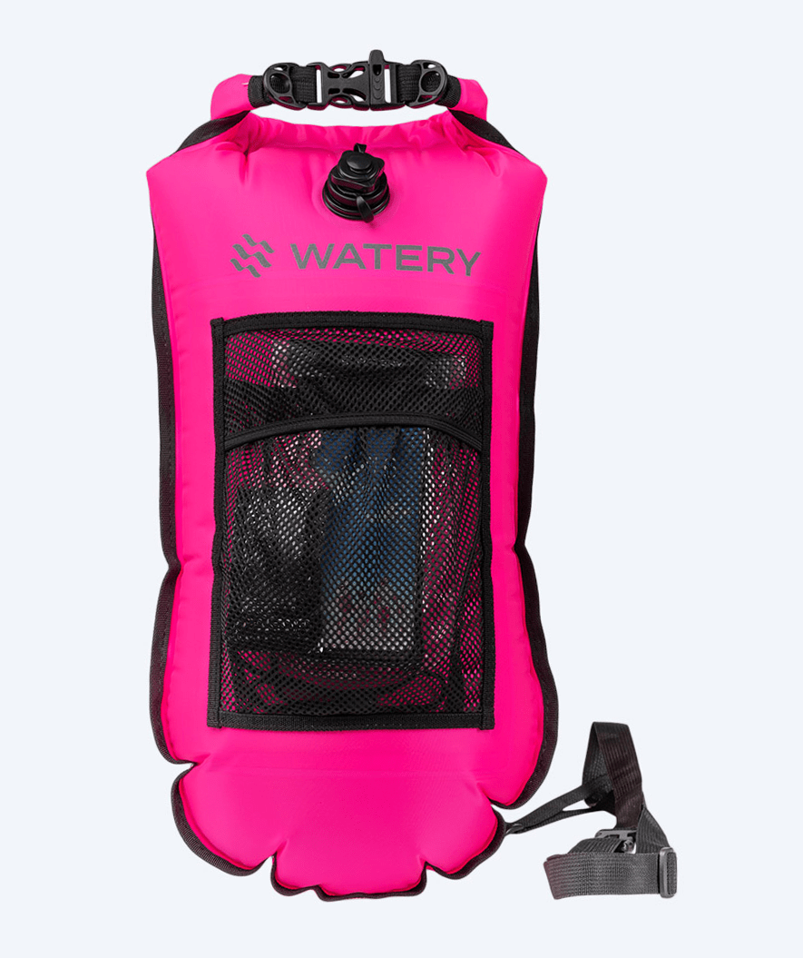 Watery Schwimmboje für Schwimmer - Pro 28L - Rosa