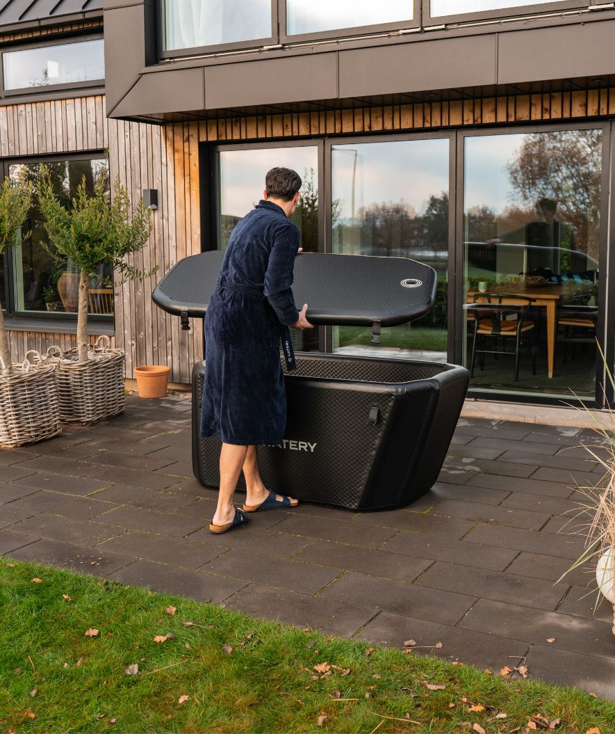 Watery aufblasbare Eiswanne - Ace - Schwarz