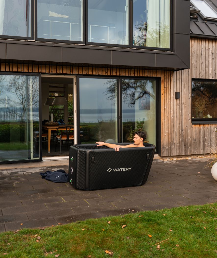 Watery aufblasbare Eiswanne - Ace - Schwarz