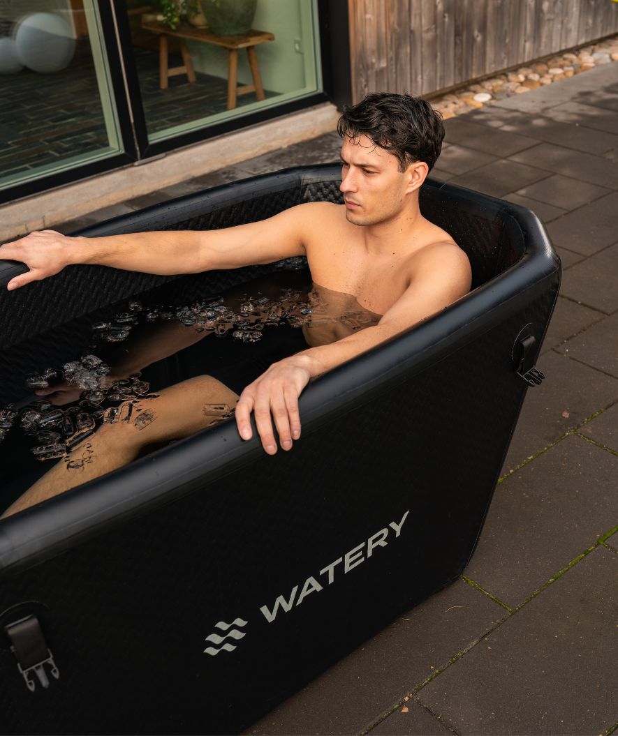 Watery aufblasbare Eiswanne - Ace - Schwarz