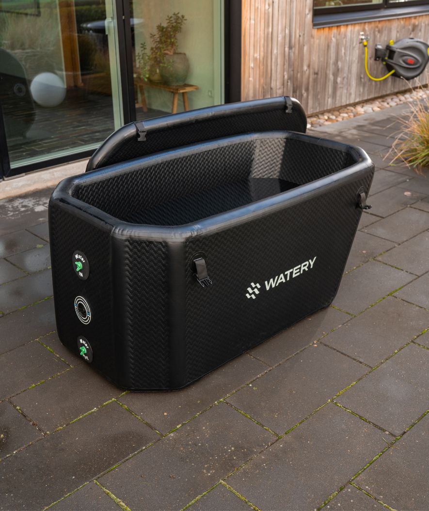 Watery aufblasbare Eiswanne - Ace - Schwarz
