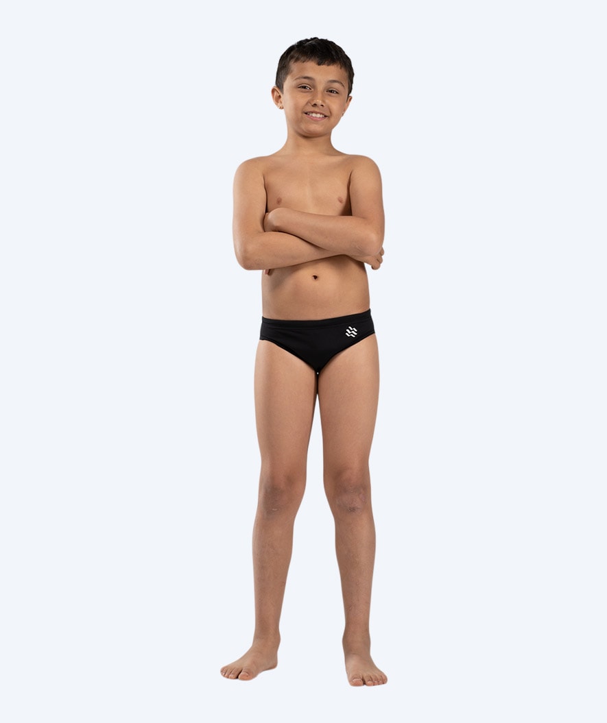 Watery Badeslip für Jungen - Budgie Eco - Schwarz