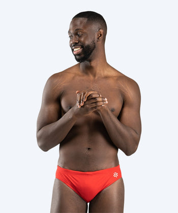 Watery Badeslip für Herren - Budgie Eco - Rot