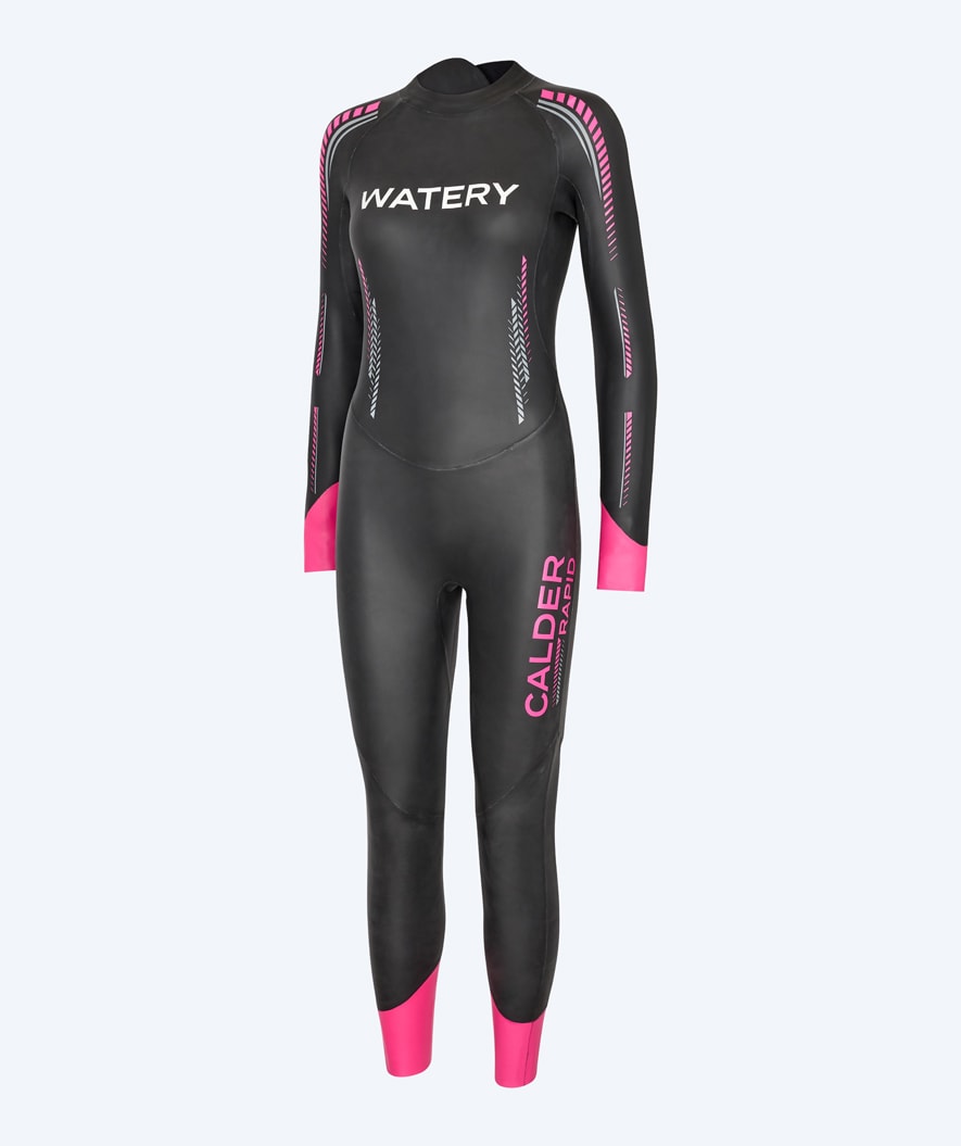 Watery Neoprenanzug für Damen - Calder Rapid - Schwarz/pink