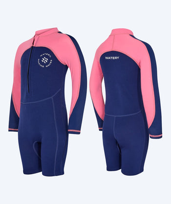 Watery Neoprenanzug für Kinder - Calypso Long Sleeve - Rosa