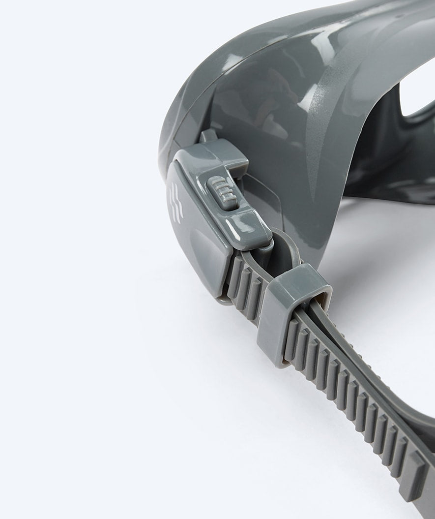 Watery Schnorchelset für Kinder - Fisher/Cliff - Grau