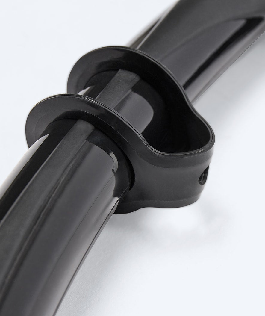 Watery Schnorchel für Erwachsene (Ab 12 Jahren) - Cliff - Schwarz