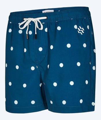 Watery Badeshorts für Herren - Clifford Eco - Dunkelblau/Weiss