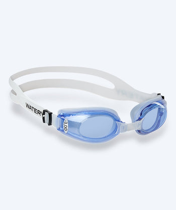 Watery kurzsichtige Schwimmbrille mit Sehstärke für Erwachsene - (-2.0) bis (-8.0) - Clivia - Klar/blau