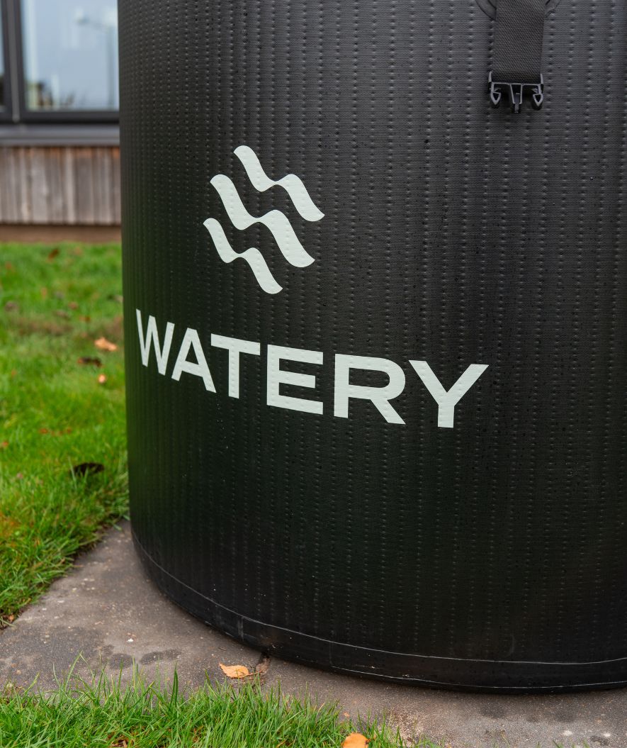 Watery aufblasbare Eistonne - Deluxe - Schwarz