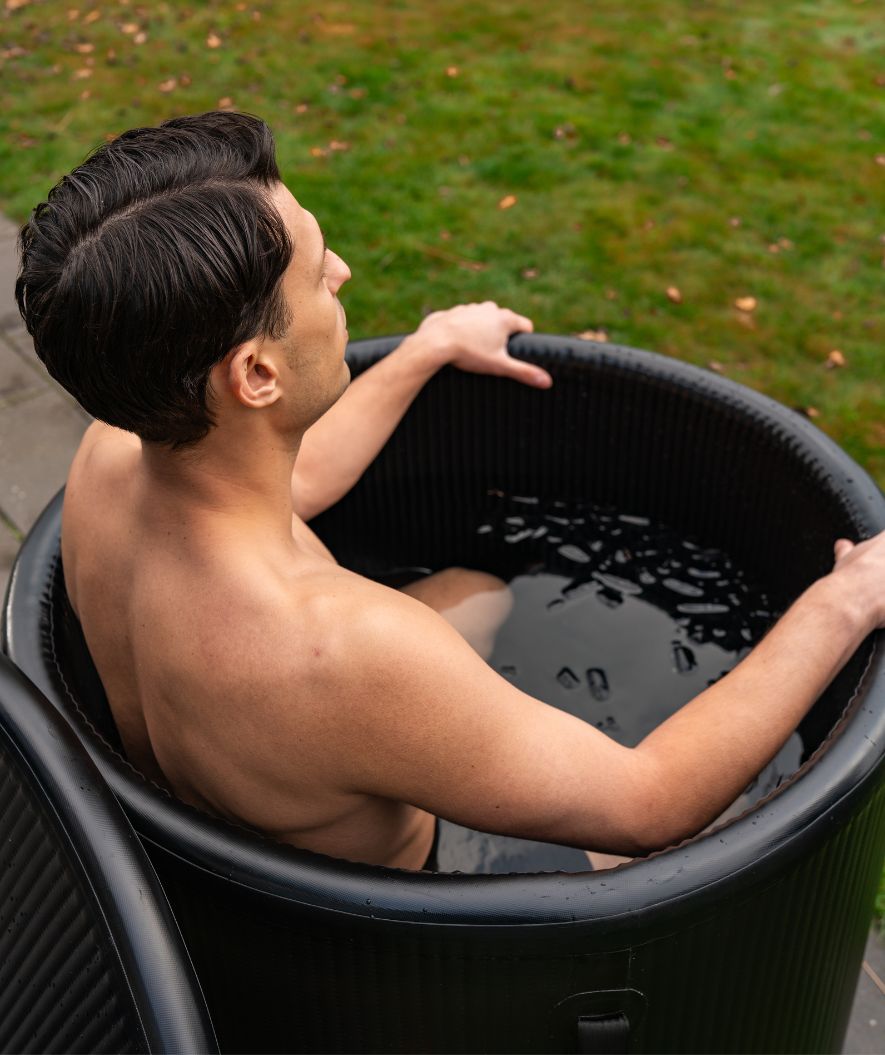 Watery aufblasbare Eistonne - Deluxe - Schwarz