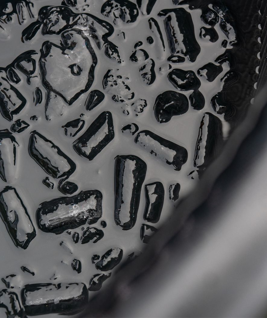 Watery aufblasbare Eistonne - Deluxe - Schwarz